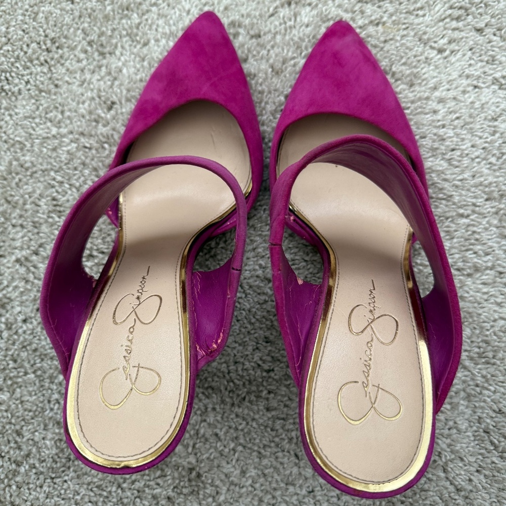 Jessica Simpson 'Claudette' Half d'Orsay Pump